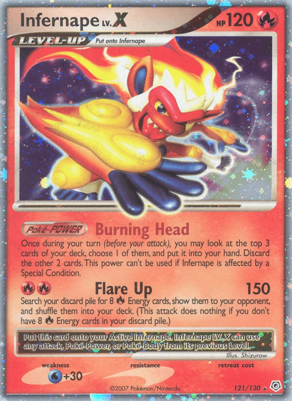 Infernape Lv X #121