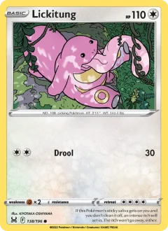 Lickitung Reverse Holo