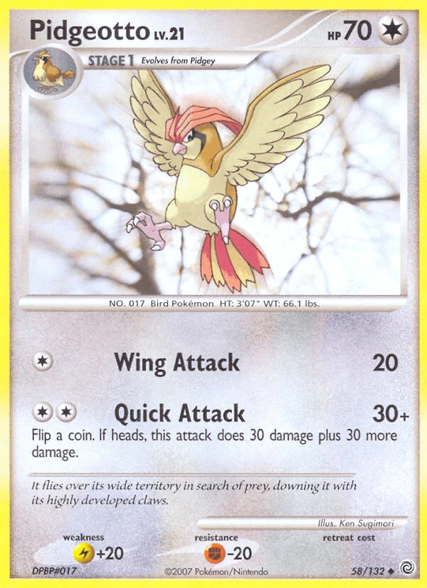 Pidgeotto #58