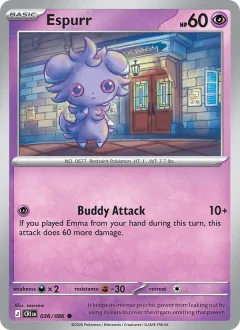 Espurr Reverse Holo