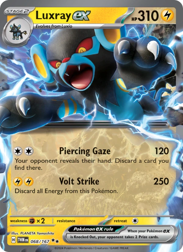 Luxray EX Jumbo #68
