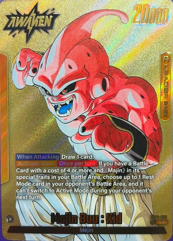 Majin Buu : Evil // Majin Buu : Kid [Gold] #SB01-029