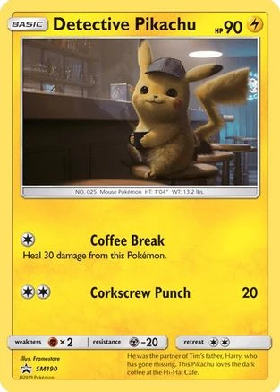 Detective Pikachu #SM190