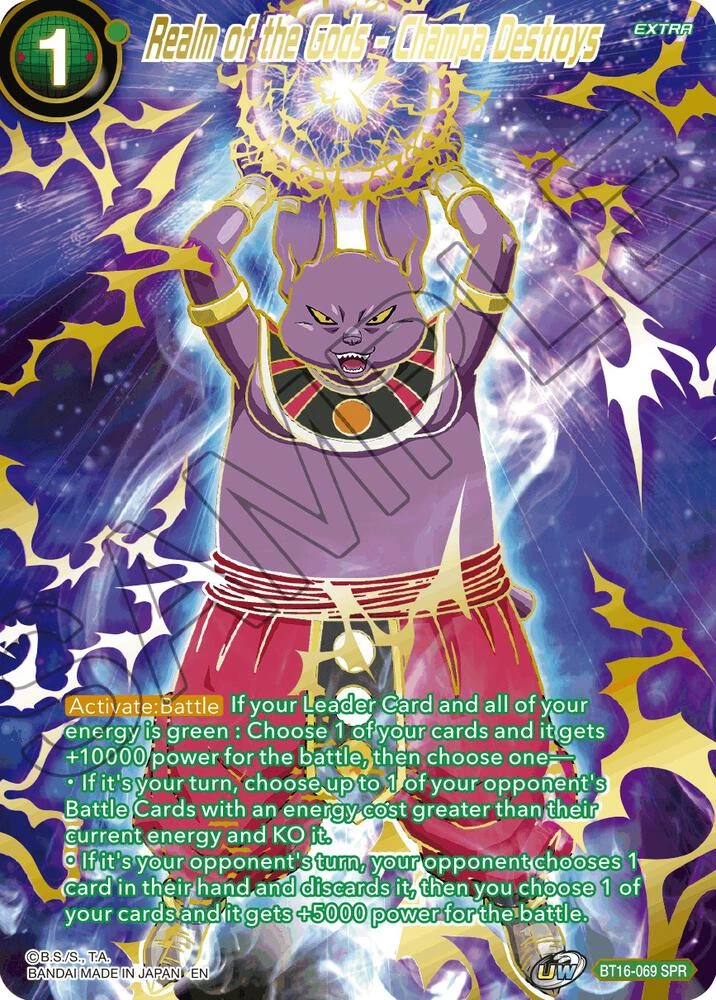 Realm of the Gods - Champa Destroys [SPR] #BT16-069