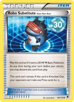 Robo Substitute Reverse Holo