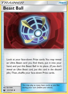 Beast Ball Reverse Holo