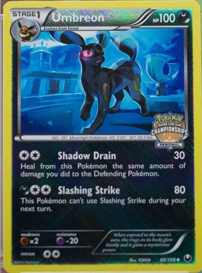 Umbreon Regional Champion #60