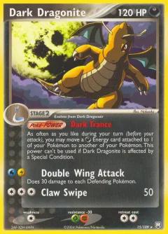 Dark Dragonite Holo