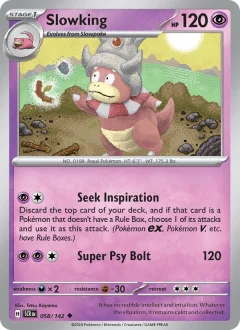 Slowking Reverse Holo