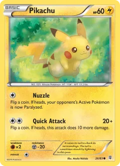 Pikachu Reverse Holo