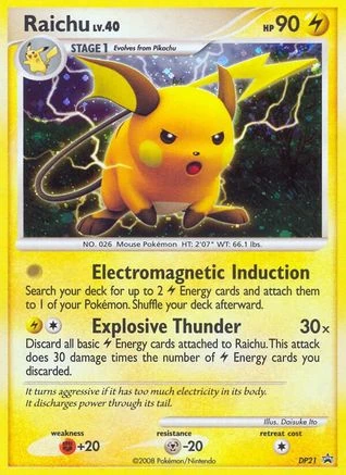 Raichu #DP21