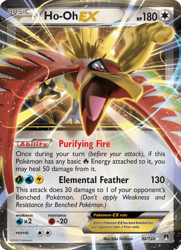 Ho-Oh EX #92