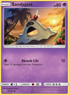 Sandygast Reverse Holo