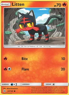 Litten Reverse Holo
