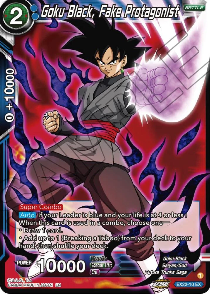 Goku Black, Fake Protagonist #EX22-10