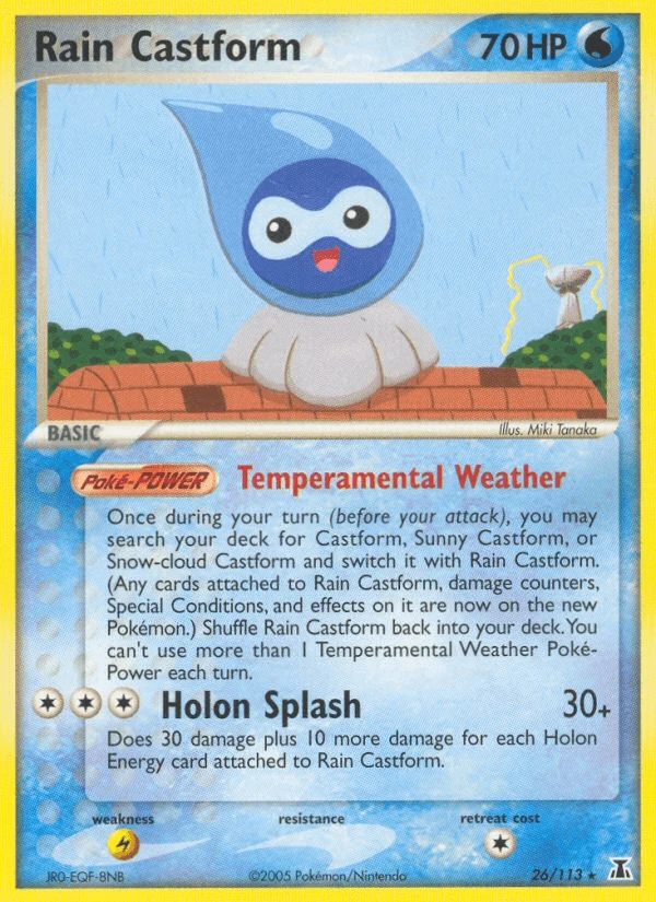 Rain Castform #26