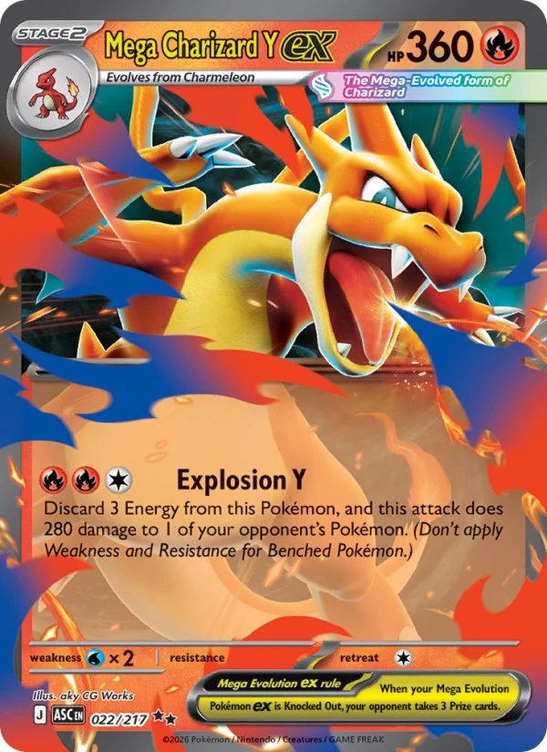 Mega Charizard Y ex #22