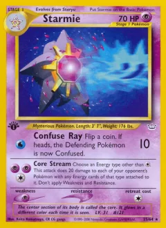 Starmie 1st Edition