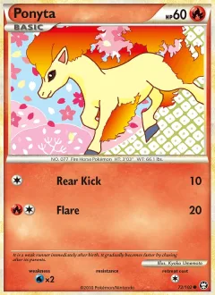 Ponyta Reverse Holo