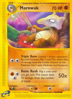 Marowak Reverse Holo