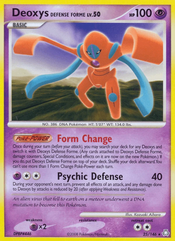 Deoxys Defense #25
