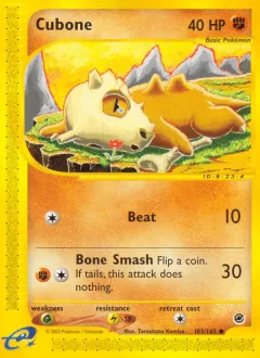 Cubone Reverse Holo
