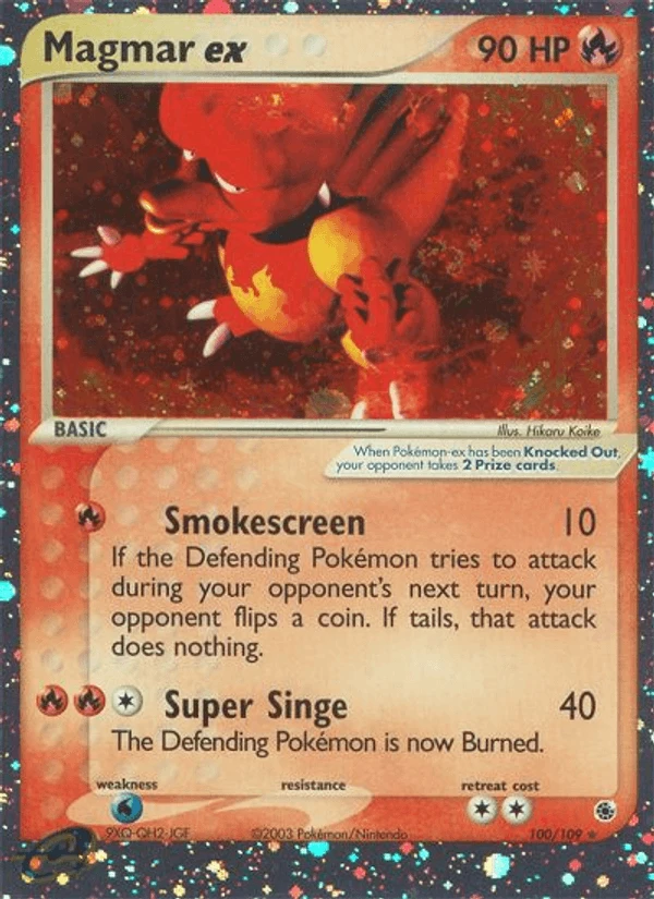 Magmar Ex #100