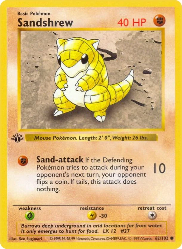 Brock's Sandshrew #27