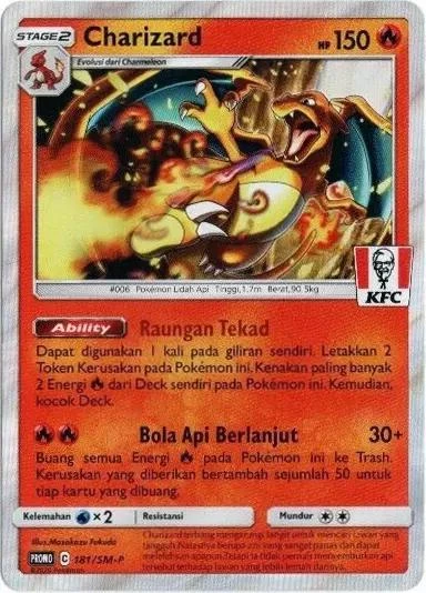 Charizard KFC #181/SM-P