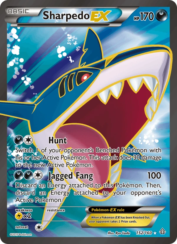 Sharpedo Ex #152