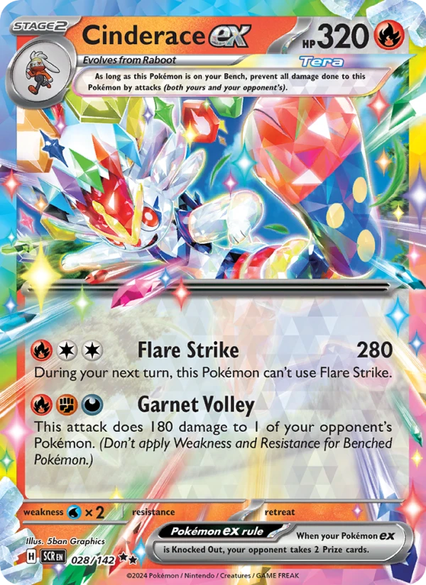 Cinderace Ex #28