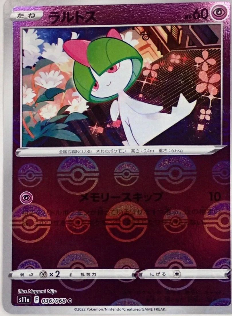 Ralts Reverse Holo #36