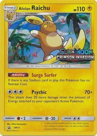 Alolan Raichu Staff #SM72