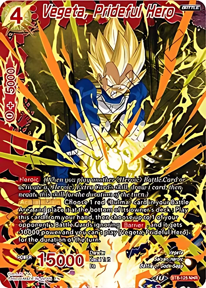 Vegeta, Prideful Hero #BT8-125