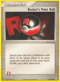 Rocket's Poke Ball Reverse Holo