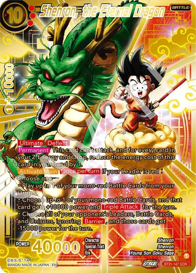 Shenron, the Eternal Dragon [GDR] #BT21-147