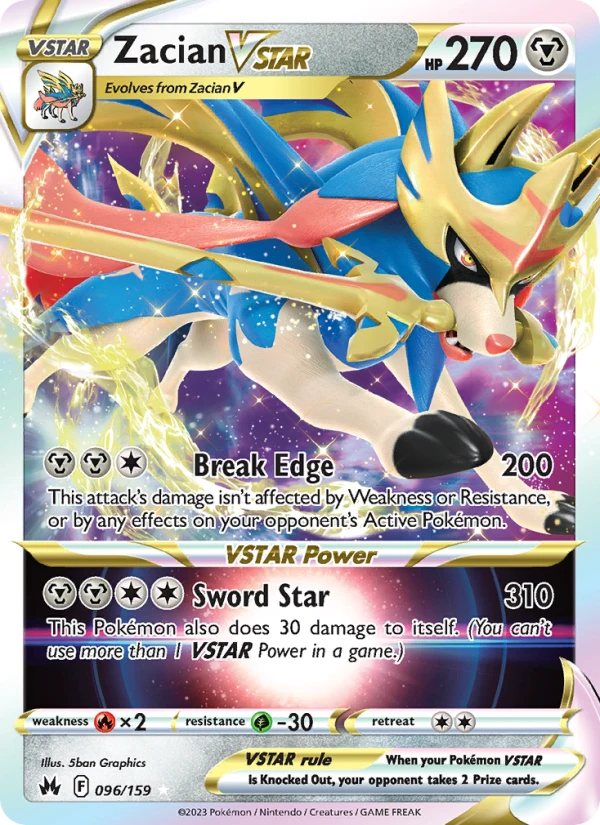 Zacian Vstar #96