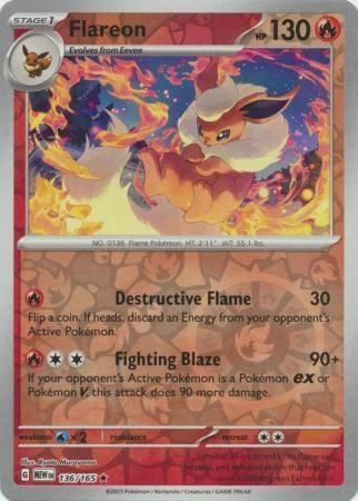 Flareon Reverse #136