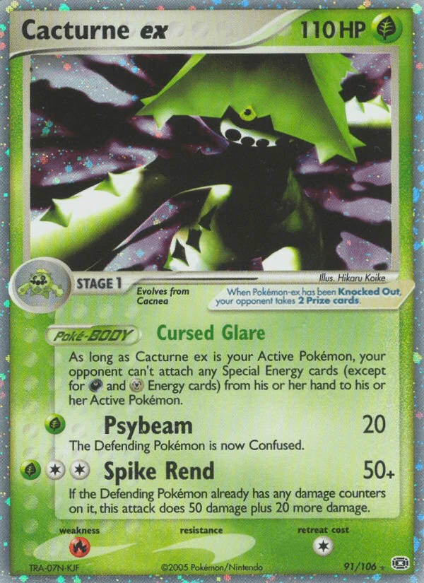 Cacturne Ex #91