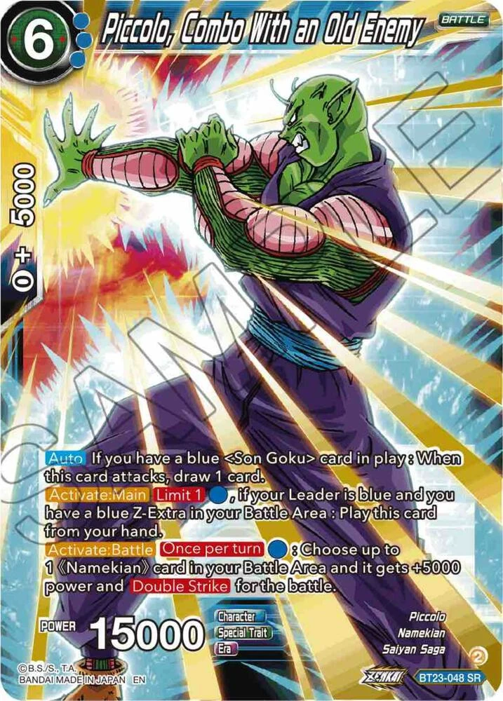 Piccolo, Combo With an Old Enemy #BT23-048