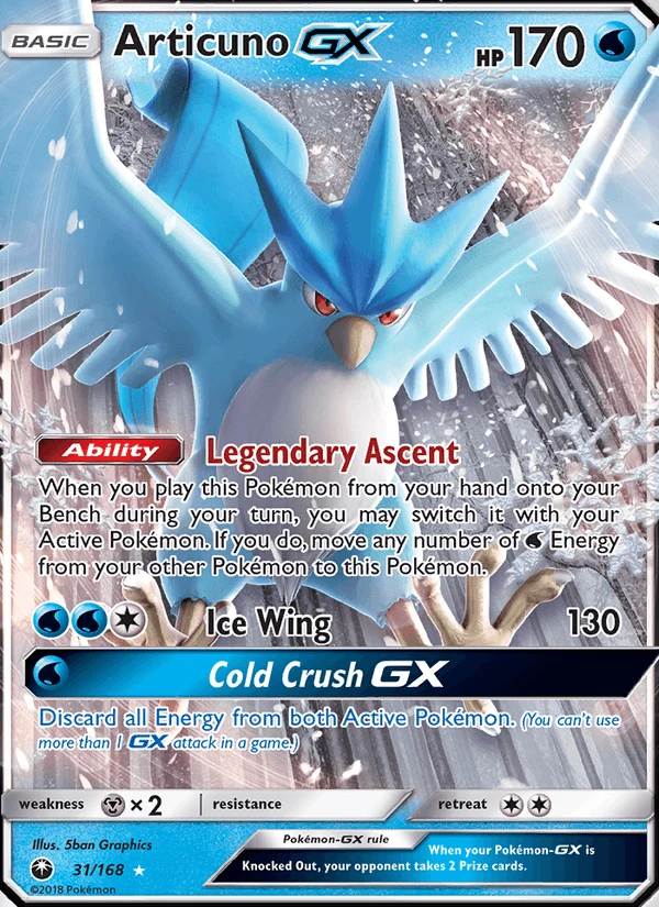 Articuno Gx #31