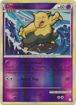 Drowzee Reverse Holo #62