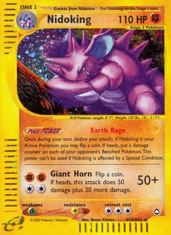Nidoking #H18