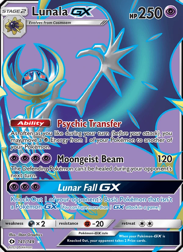 Lunala Gx #141