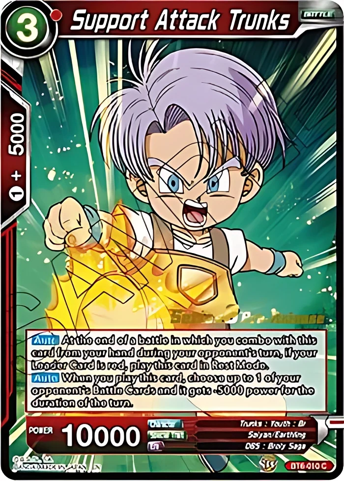 Support Attack Trunks [Pre-Release] #BT6-010_PR