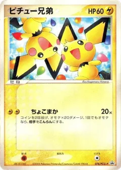 Pichu Bros Pikachu's Summer Festival