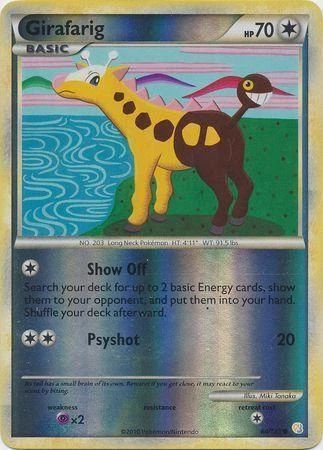 Girafarig Reverse Holo #64