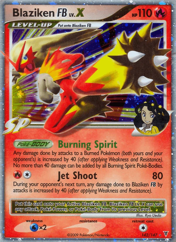 Blaziken Fb Lv X #142