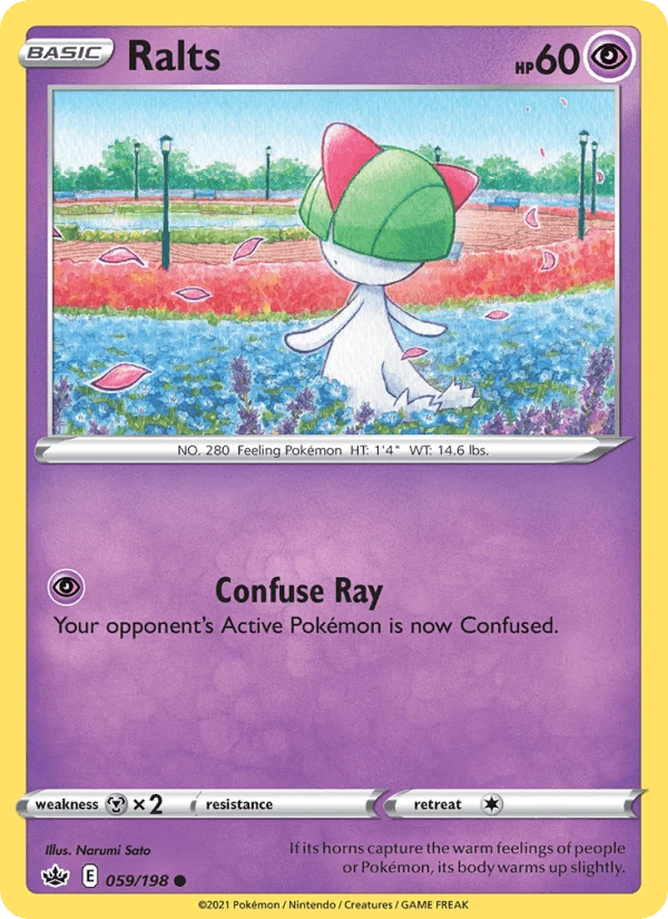 Ralts Reverse Holo #59