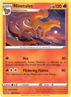 Ninetales Reverse Holo